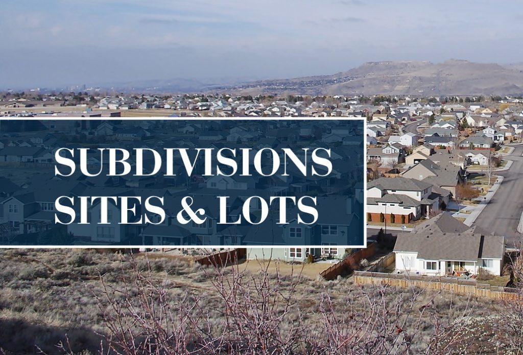 REICO | Off Market and Exclusive Subdivisions Sites and Lots
